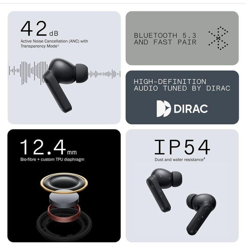 CMF By Nothing Buds True Wireless Earbuds - Orange, , large image number 1