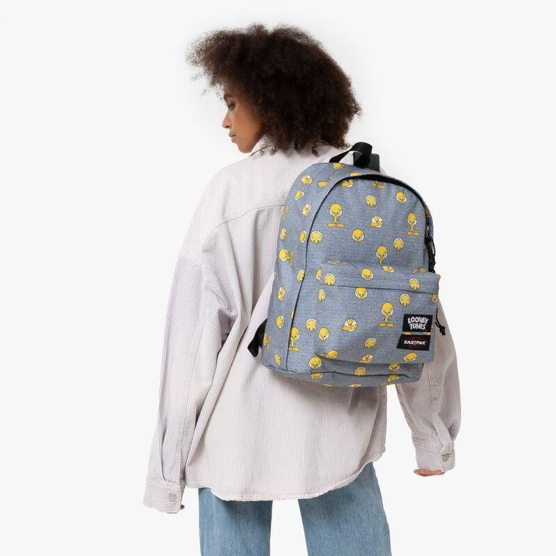 Eastpak Out Of Office-Medium Backpack With Laptop Protection-Tweety Grey, , large image number 1