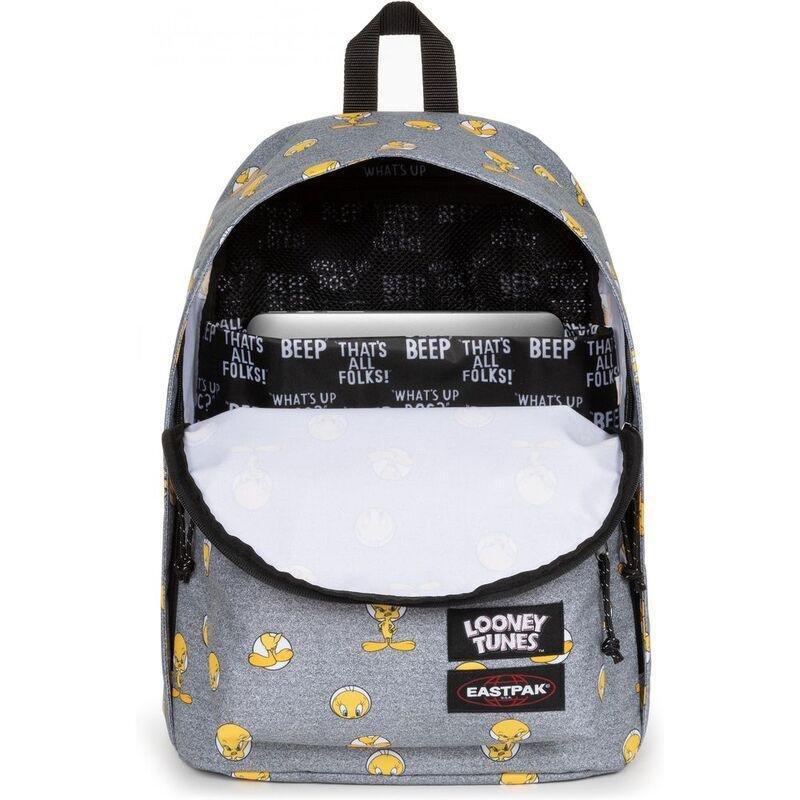 Eastpak Out Of Office-Medium Backpack With Laptop Protection-Tweety Grey, , large image number 2