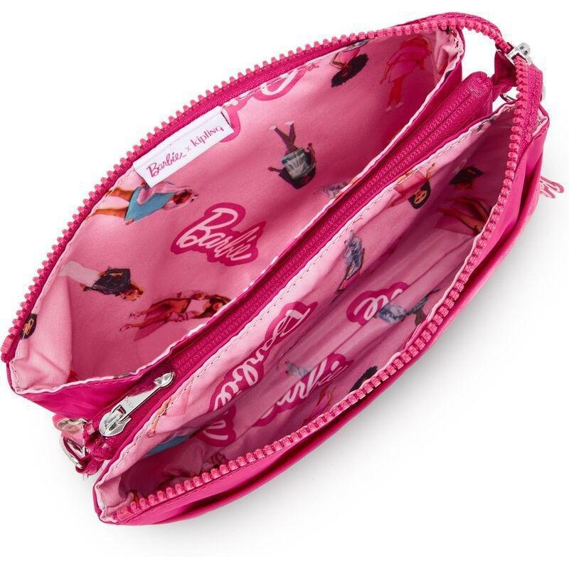 Kipling Riri-Barbie Riri Crossbody Bag With Detachable And Adjustable Shoulder Straps-Power Pink, , large image number 2