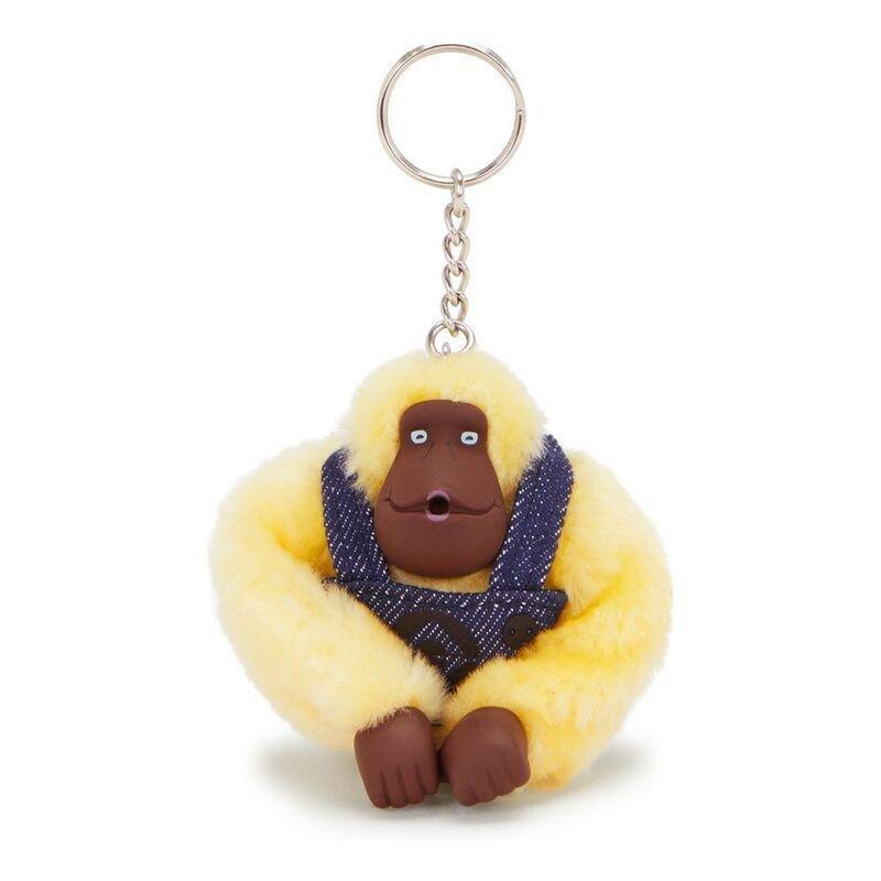 Kipling Monkeyclip M Minion Keychain - Jeans Blue - I5335-Mi8, , medium