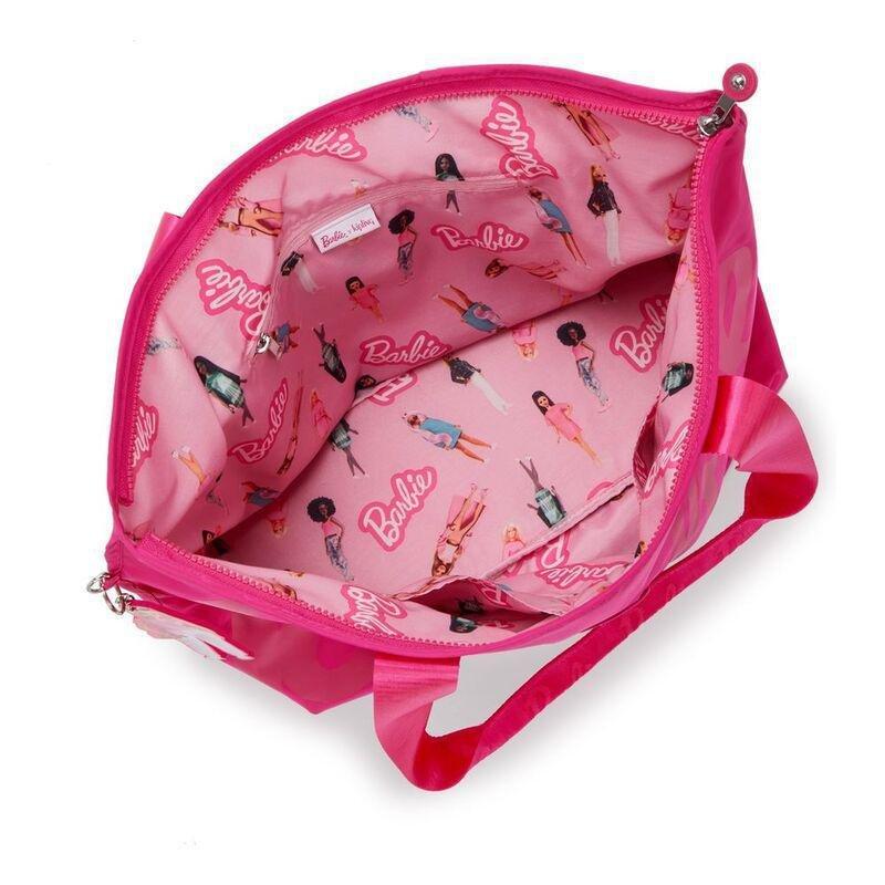 Kipling Jacey M Barbie Large Tote Bag - Power Pink - I6814-Ba2, , large image number 2