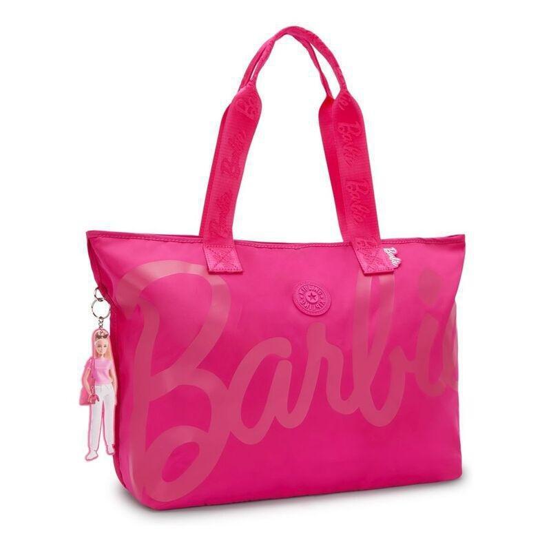 Kipling Jacey M Barbie Large Tote Bag - Power Pink - I6814-Ba2, , large image number 3