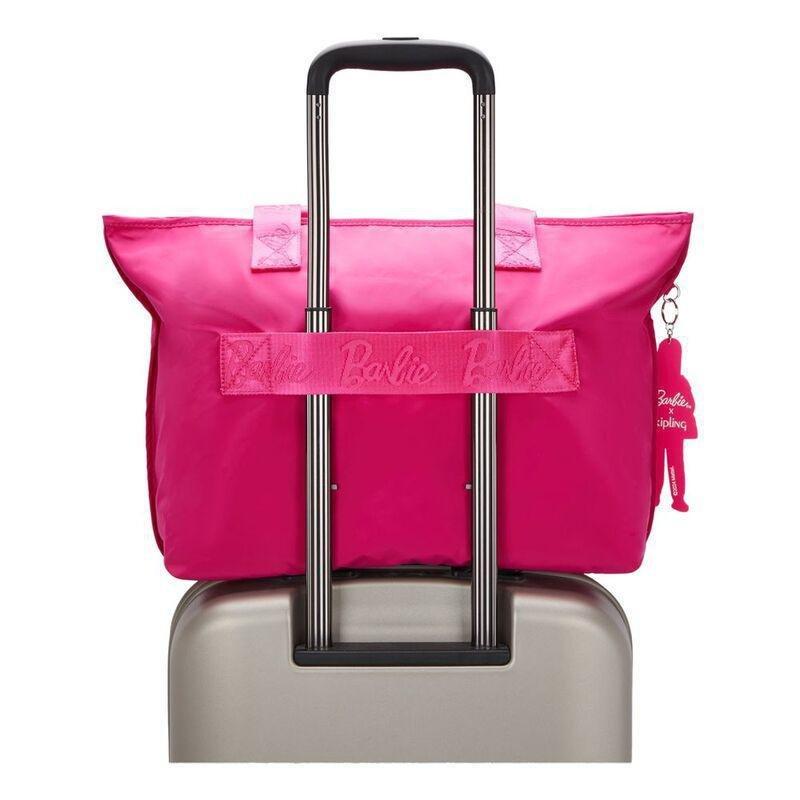 Kipling Jacey M Barbie Large Tote Bag - Power Pink - I6814-Ba2, , large image number 5