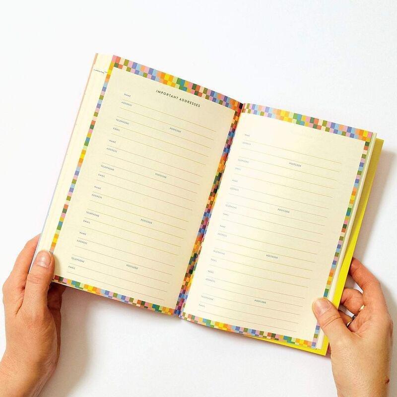 Raspberry Blossom Dotty Family Weekly Planner, , large image number 5
