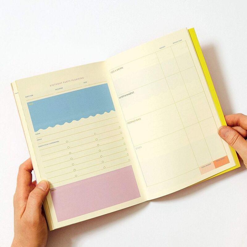 Raspberry Blossom Dotty Family Weekly Planner, , large image number 6