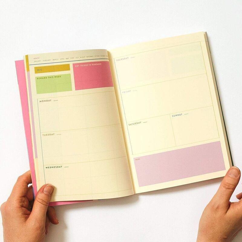 Raspberry Blossom A5 Weekly Planner, , large image number 2