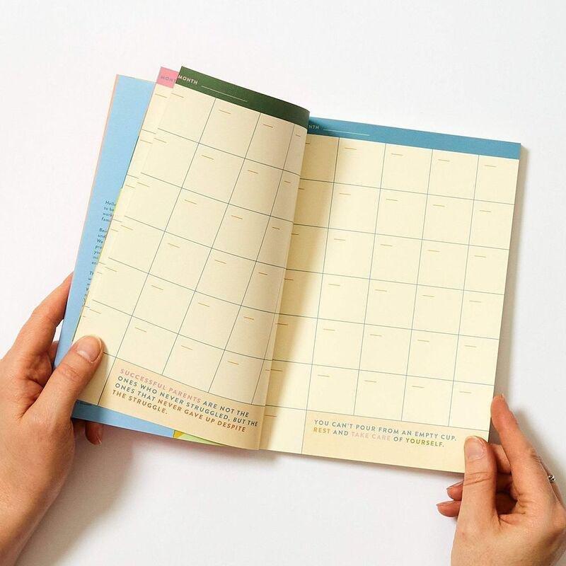 Raspberry Blossom Family Weekly Planner, , large image number 1