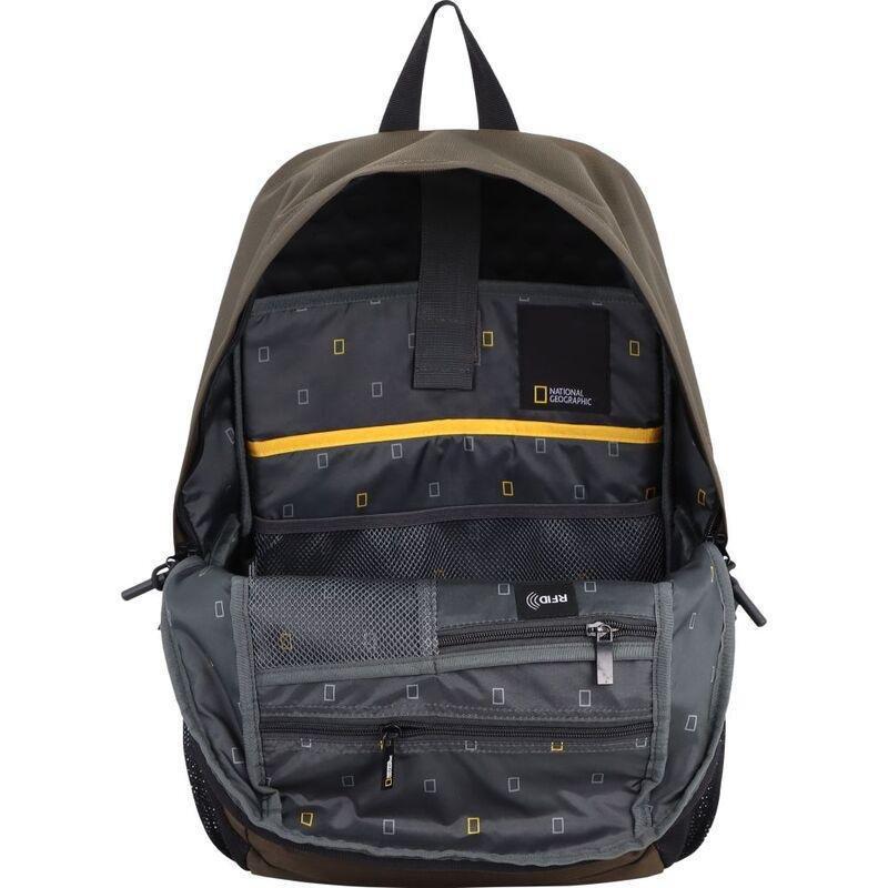 National Geographic Slot Canyon Rpet Polyester Backpack Khaki, , large image number 4