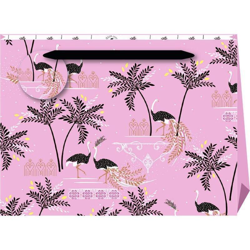 Penny Kennedy Ostrich And Palms Shopper, , medium