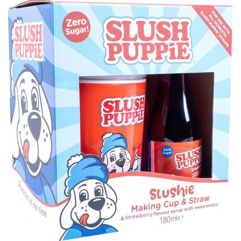 Fiz Slush Puppie Making Cup & Zero Stwberry Syrup Set, , large image number 1
