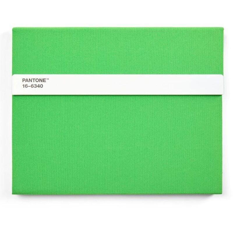 Pantone Gatefold Notebook with Pencil / Unlined - Green 16-6340 (24 x 19 cm), , medium