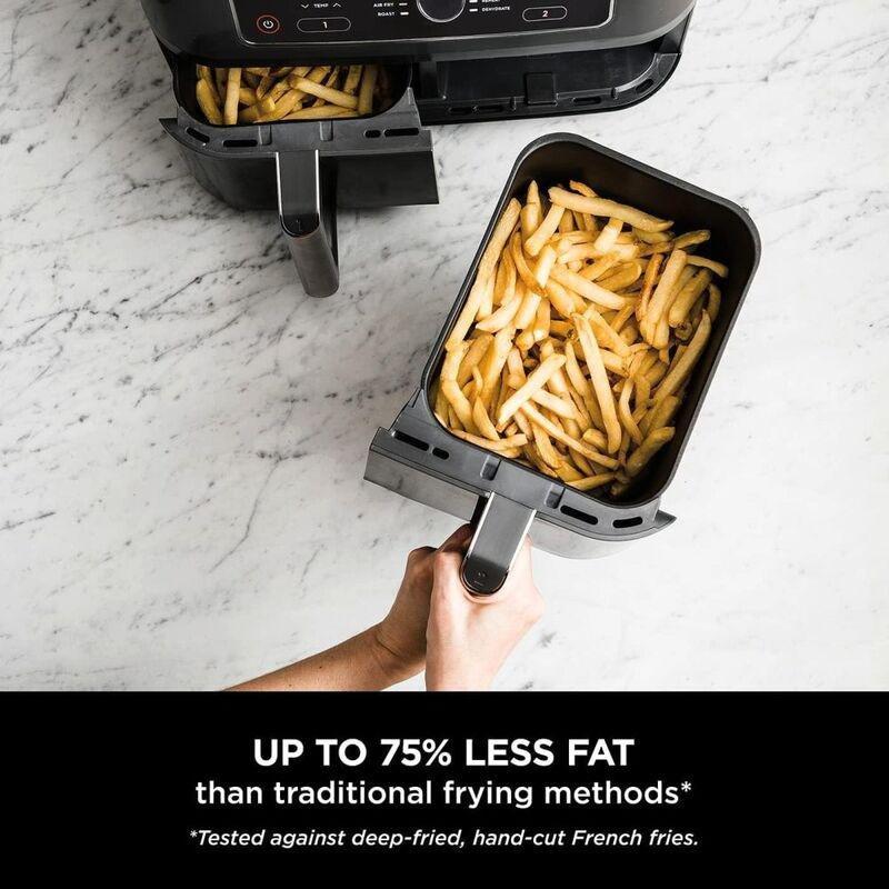 Ninja Foodi Dual Zone AF300 Air Fryer 7.6L 6-in-1, , large image number 2