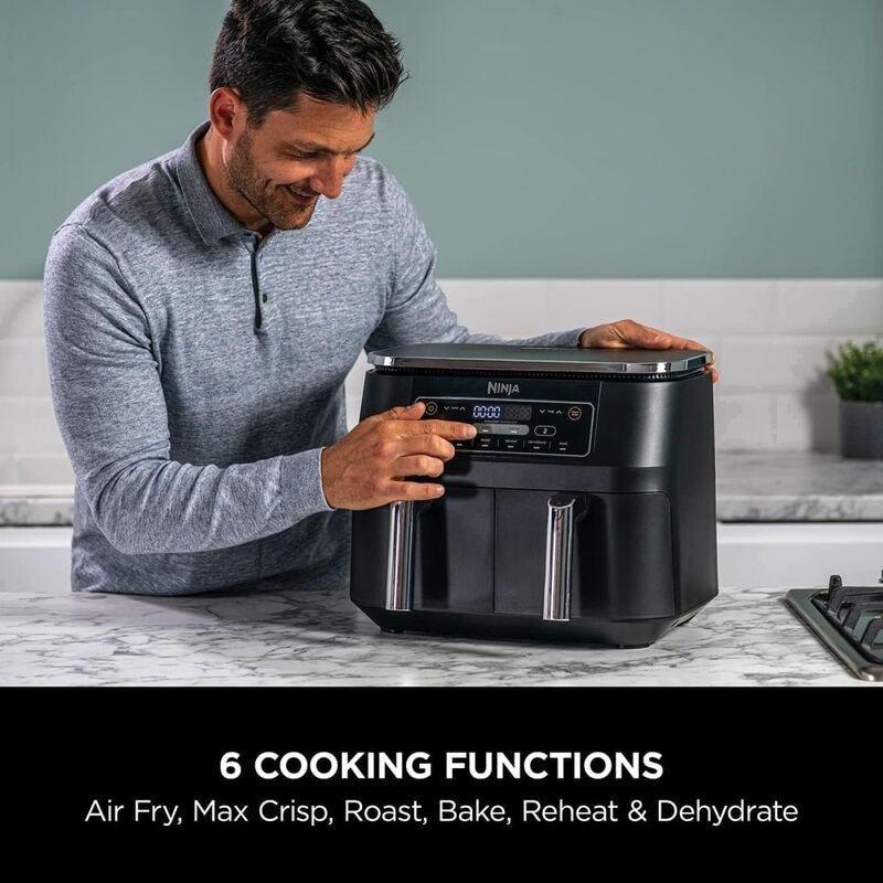 Ninja Foodi Dual Zone AF300 Air Fryer 7.6L 6-in-1, , large image number 3