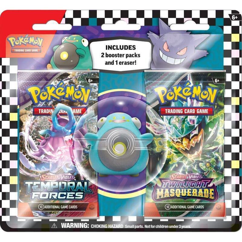 Pokemon TCG: Back To School Eraser Blister Assortment (Pack of 2), , large image number 2