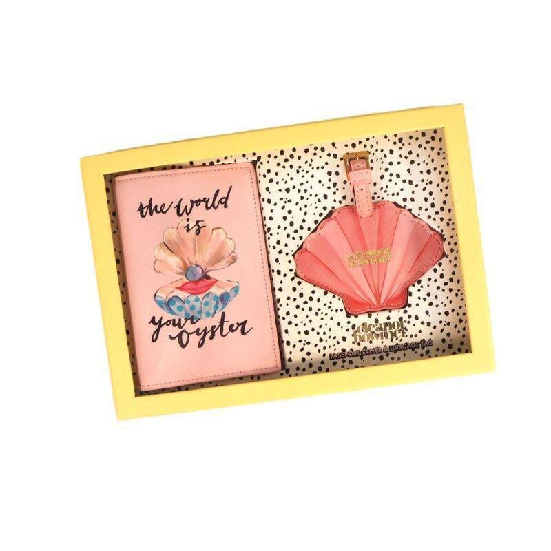 Eleanor Bowmer The World Is Your Oyster Passport And Luggae Tag, , large image number 0