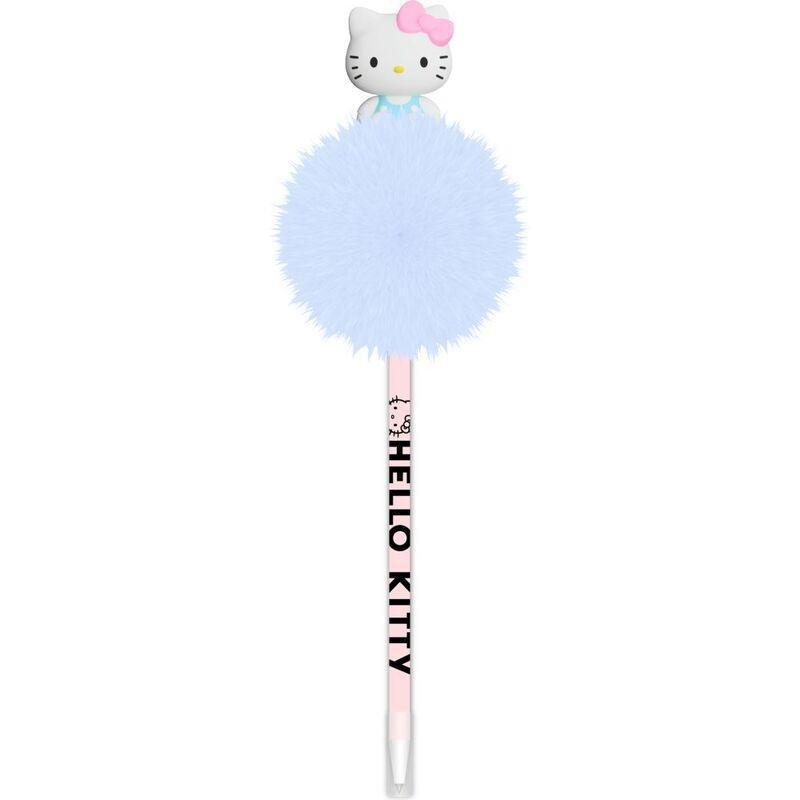 Bluesky Hello Kitty Pen - Pom Pom - Rainbow, , large image number 1