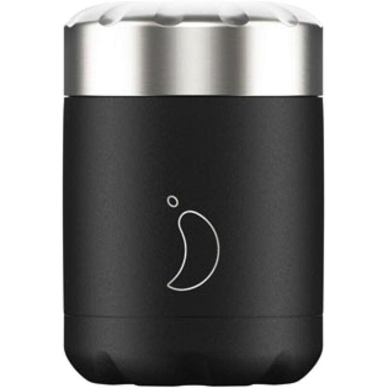 Chilly'S Food Pot Monochrome Black 300Ml, , medium