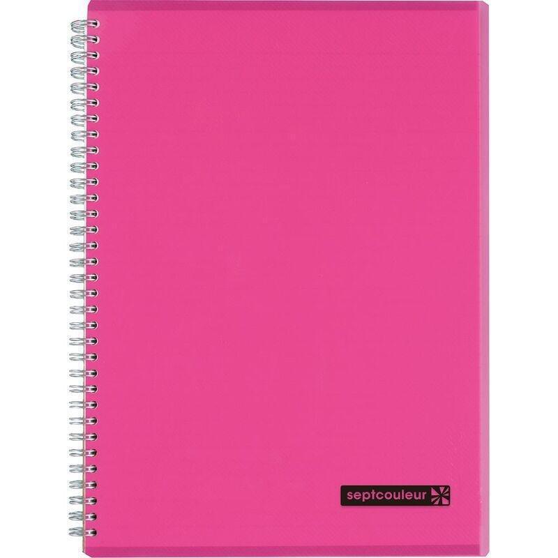 Maruman Septcrule Notebook A4 80 Sheets Pink, , large image number 0