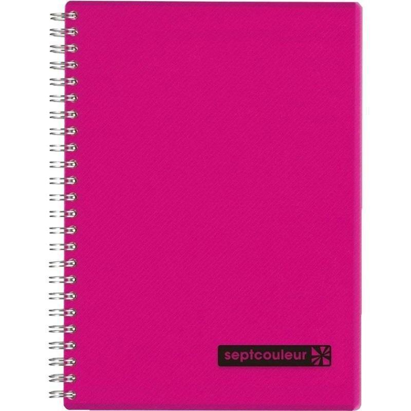 Maruman Septcrule Notebook A5 80 Sheets Pink, , large image number 0