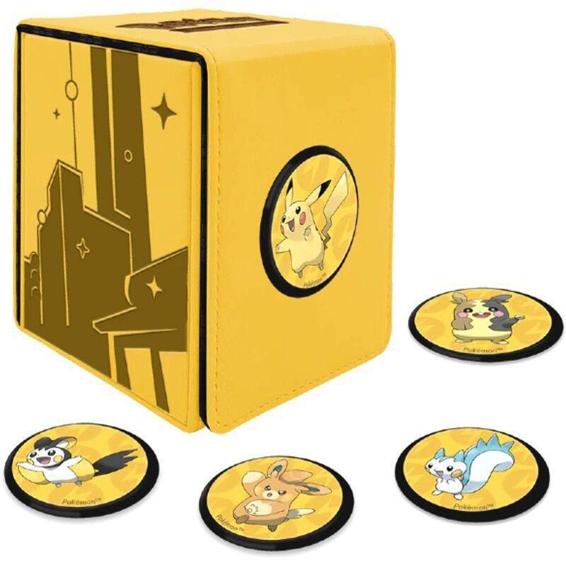 Ultra Pro Pokemon Alcove Click Shimmering Skyline Deck Box, , medium