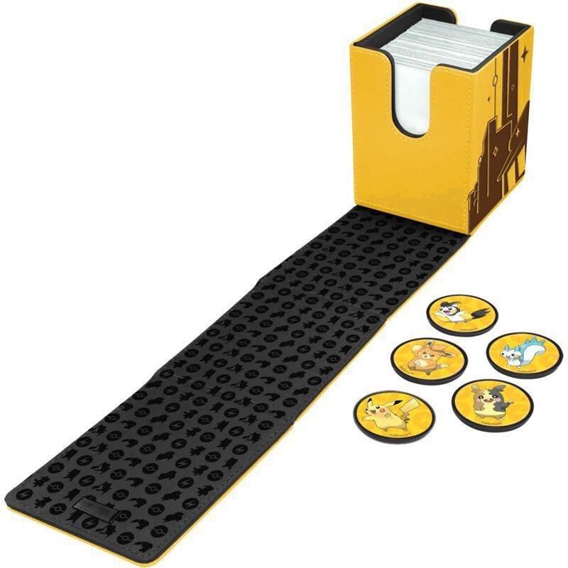 Ultra Pro Pokemon Alcove Click Shimmering Skyline Deck Box, , large image number 1