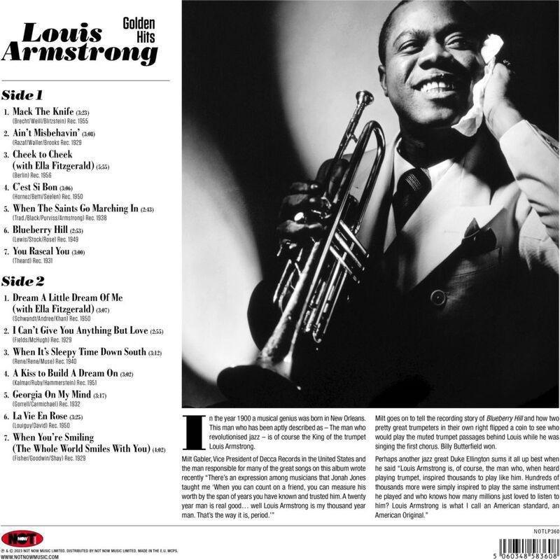 Golden Hits (Red Colored Vinyl) (Limited Edition) | Louis Armstrong, , large image number 2