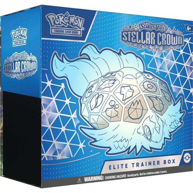 Pokemon TCG Scarlet & Violet (SV07) Stellar Crown Elite Trainer Box, , medium