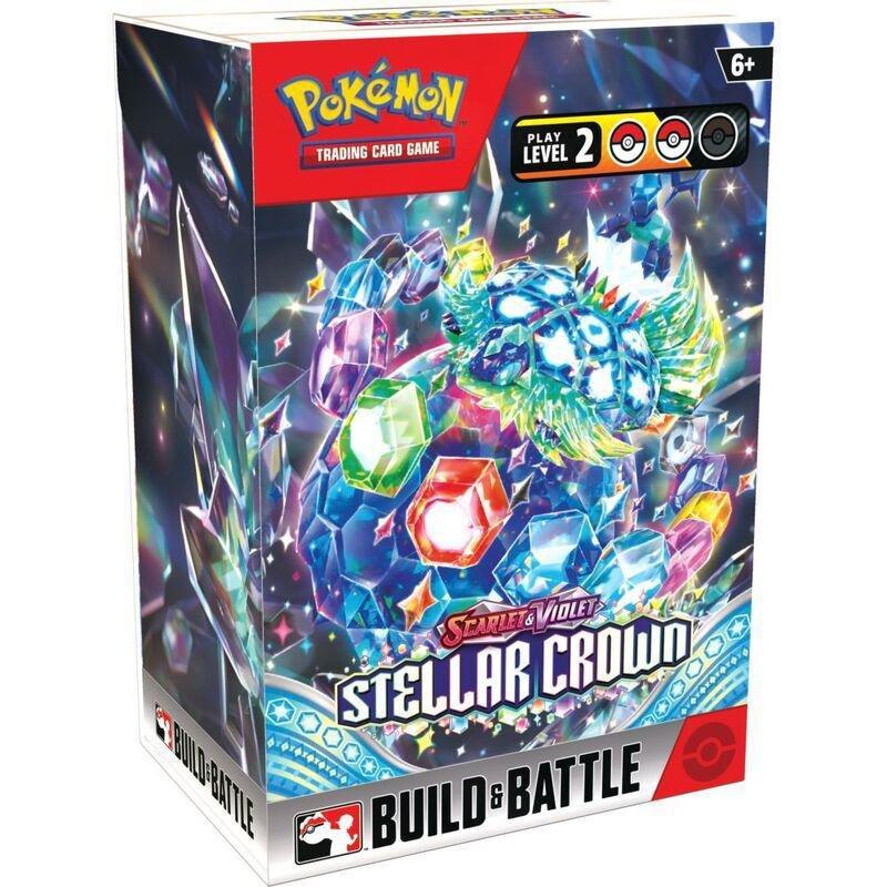 Pokemon TCG Scarlet & Violet (SV07) Stellar Crown Build And Battle Box, , medium