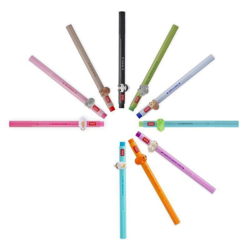 Legami Gel Pen with Animal Decoration - Lovely Friends - Bunny, , large image number 2