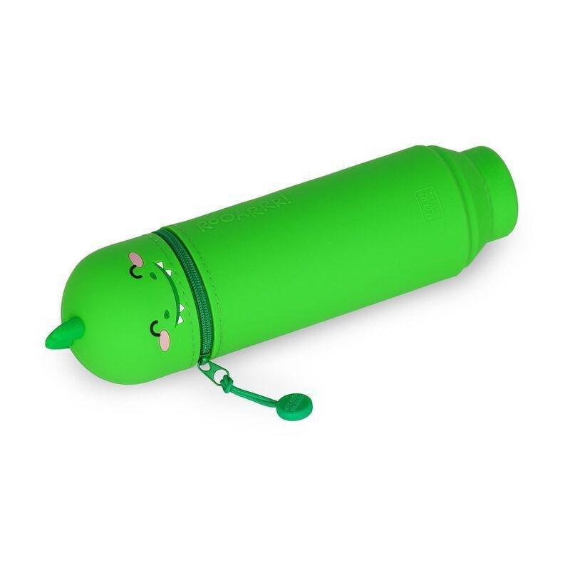 Legami 2-in-1 Silicone Pencil Case - Kawaii - Dino, , medium