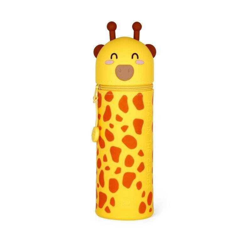 Legami 2-in-1 Silicone Pencil Case - Kawaii - Giraffe, , medium