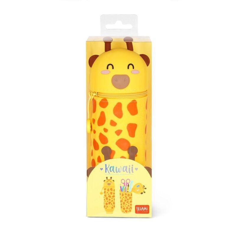 Legami 2-in-1 Silicone Pencil Case - Kawaii - Giraffe, , large image number 5