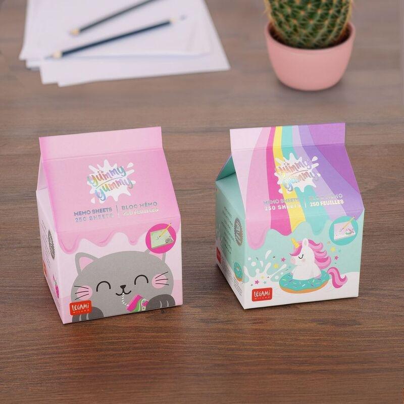 Legami Memo Sheets - Yummy Yummy - Memo Pad - Kitty (250 Sheets), , large image number 2