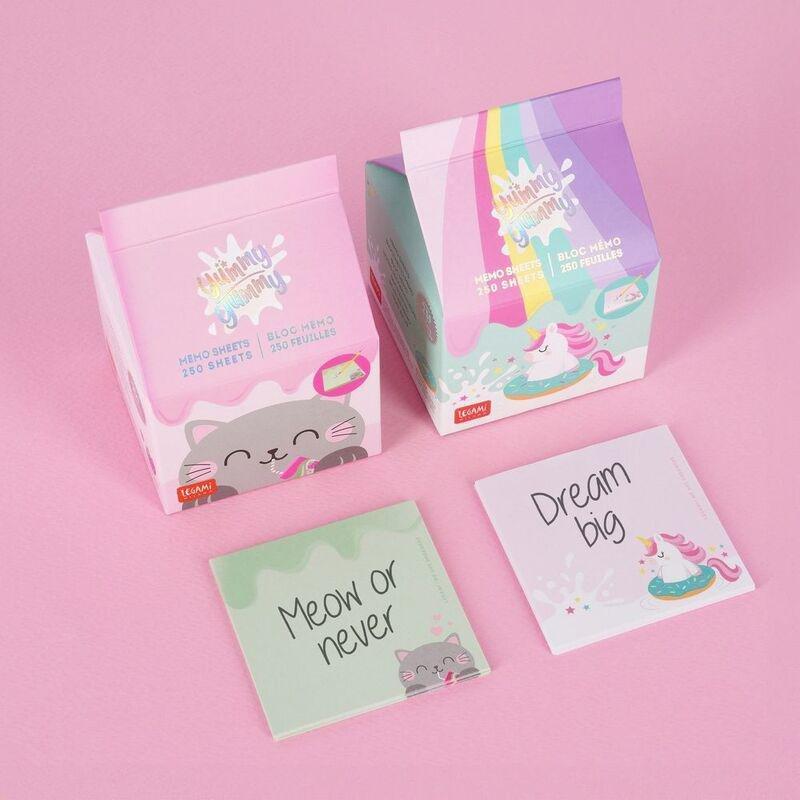 Legami Memo Sheets - Yummy Yummy - Memo Pad - Kitty (250 Sheets), , large image number 3