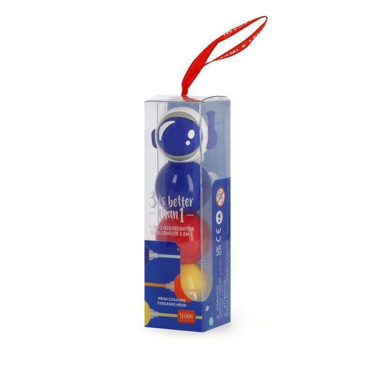 Legami 3-in-1 Highlighter - 3 Is Better Than 1 - Space, , large image number 2