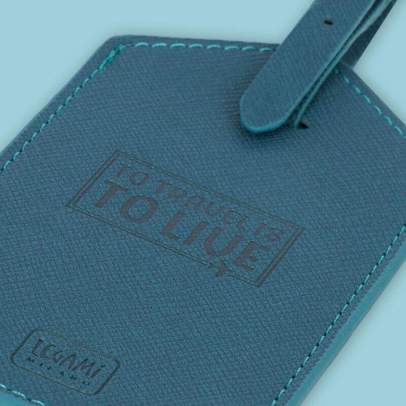 Legami Luggage Tag - Petrol Blue, , large image number 1