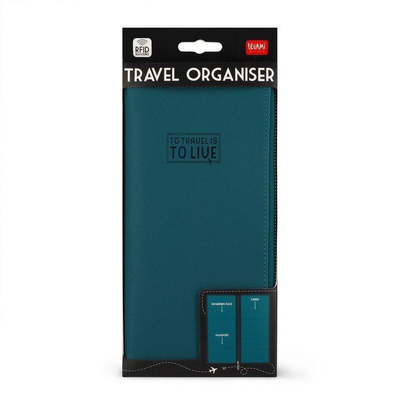 Legami Travel Organiser - Petrol Blue, , large image number 4