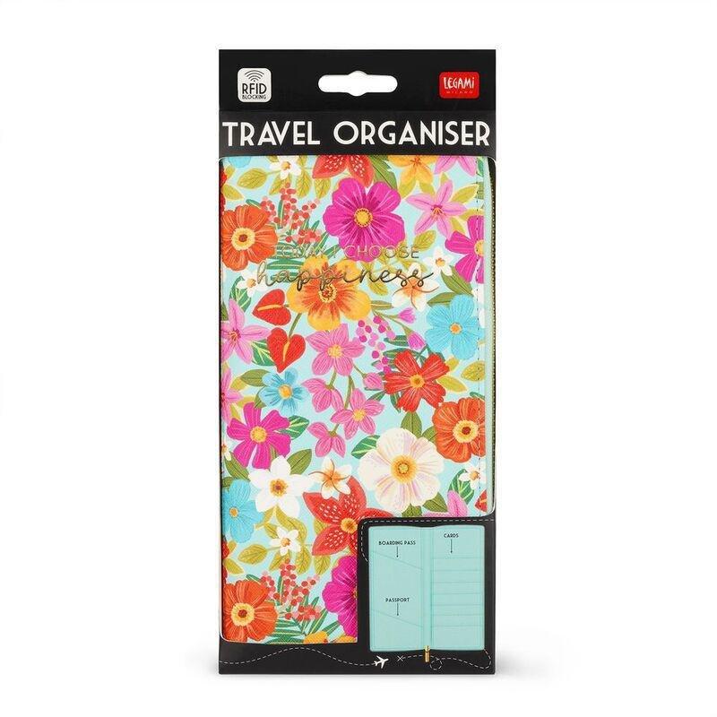 Legami Travel Organiser - Flowers, , large image number 3