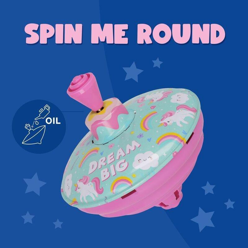 Legami Spinning Top - Spin Me Round - Unicorn, , large image number 1
