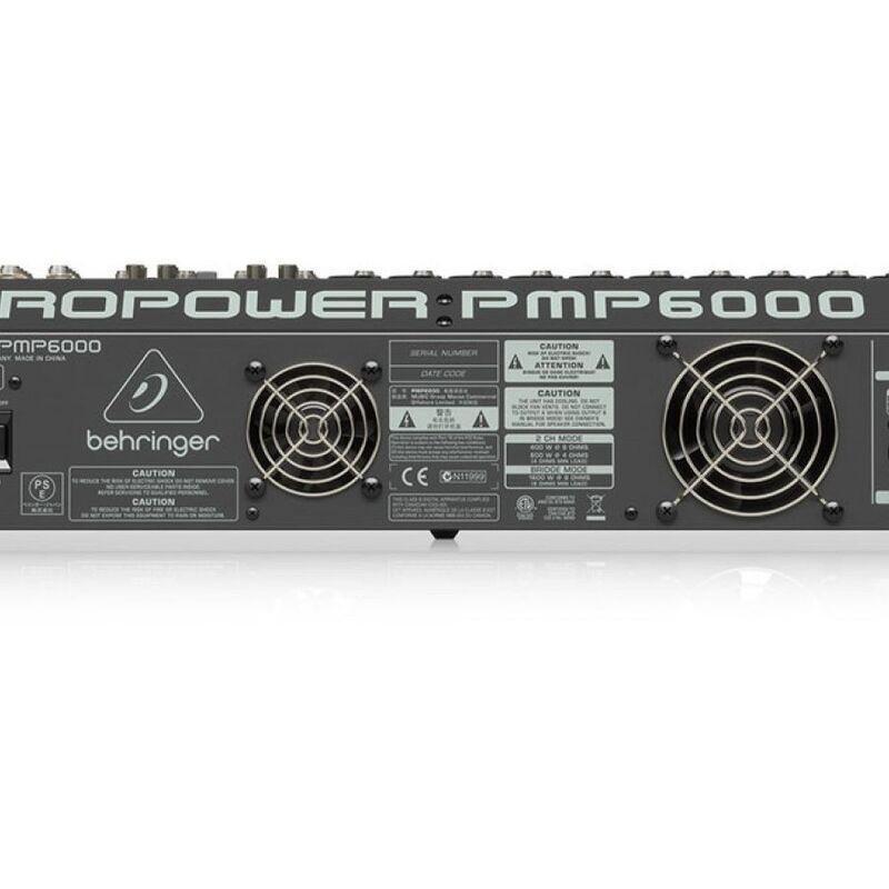 Behringer Europower PMP6000 20-channel 1600W Powered Mixer, , large image number 2