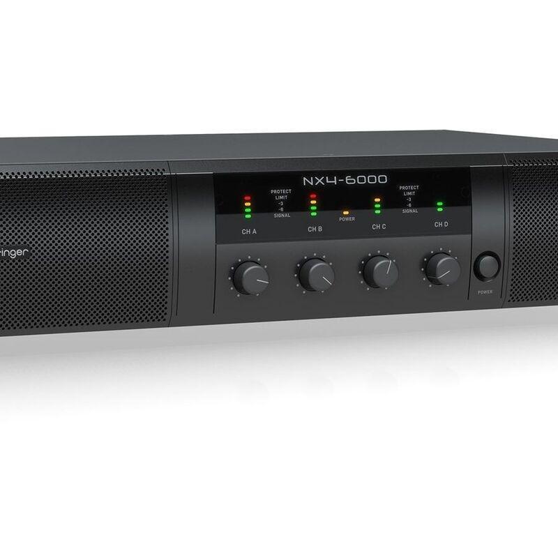 Behringer NX4-6000 6000W 4-channel Power Amplifier, , large image number 1