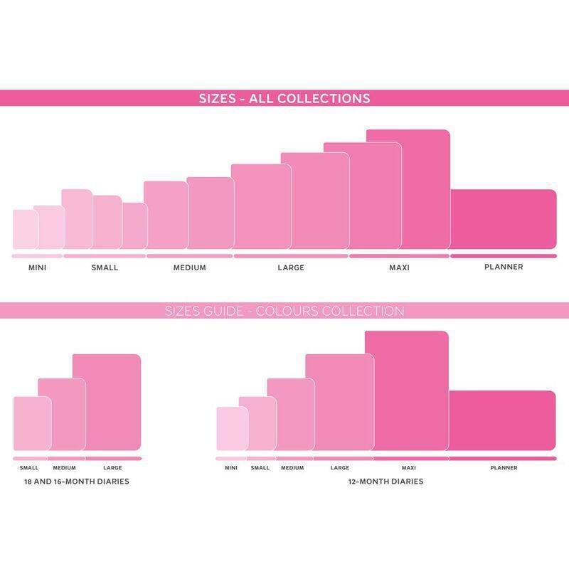 Legami Small 16-Month Daily Diary - 2024/2025 - Bubblegum (9.5 x 13.5 cm), , large image number 5