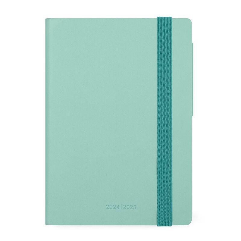 Legami Small 16-Month Daily Diary - 2024/2025 - Milk & Mint (9.5 x 13.5 cm), , large image number 0