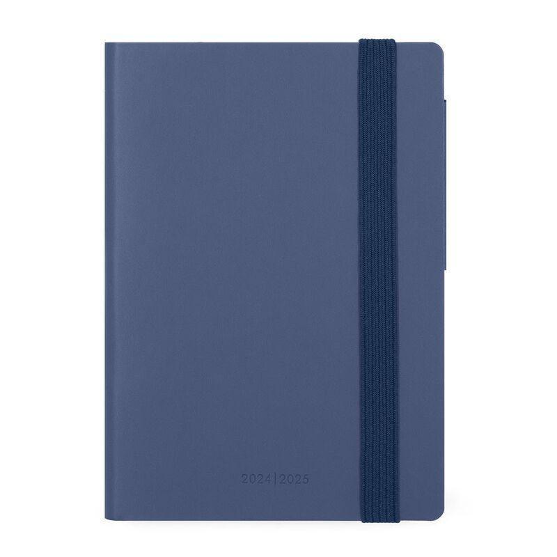 Legami Small 16-Month Daily Diary - 2024/2025 - Blueberry (9.5 x 13.5 cm), , large image number 0