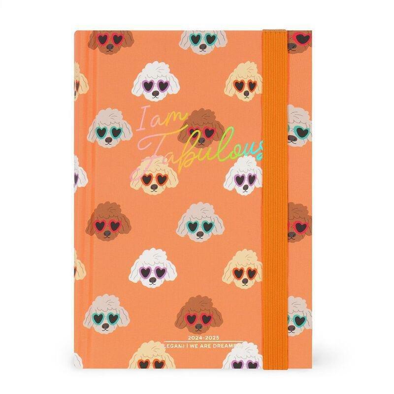 Legami Small 16-Month Daily Photo Diary - 2024/2025 - Apricot Dogs (9.5 x 13.5 cm), , large image number 0