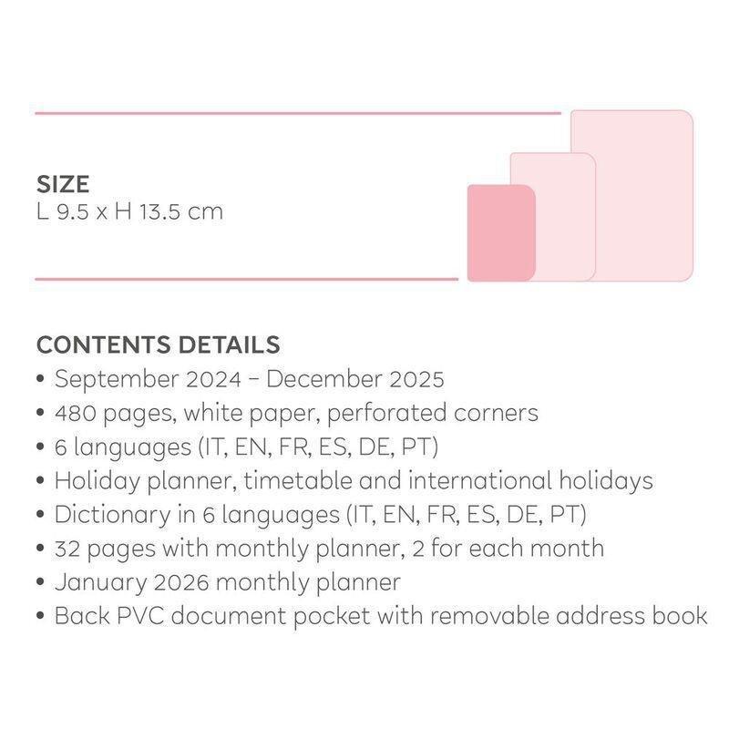 Legami Small 16-Month Daily Photo Diary - 2024/2025 - Red Panda (9.5 x 13.5 cm), , large image number 3