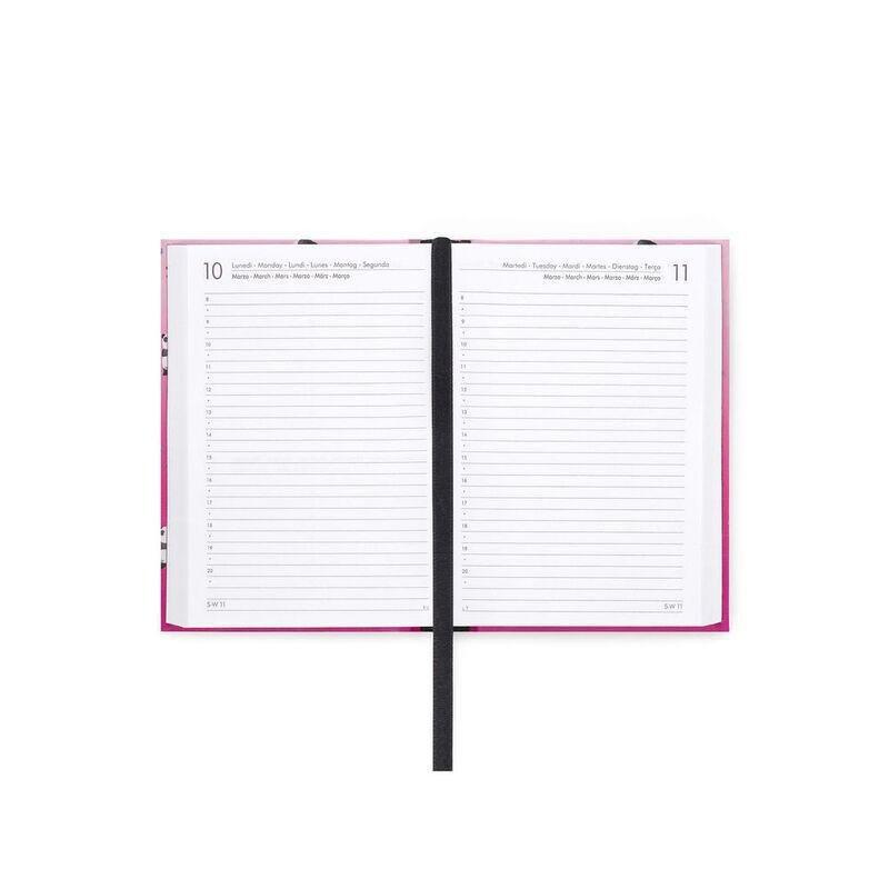 Legami Small 16-Month Daily Photo Diary - 2024/2025 - Panda (9.5 x 13.5 cm), , large image number 1