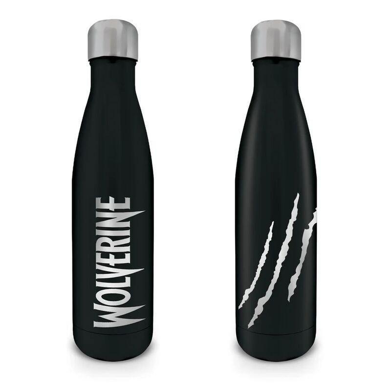 Pyramid Marvel Wolverine (Adamantium) Double WalLED Metal Water Bottle 540ml, , large image number 0