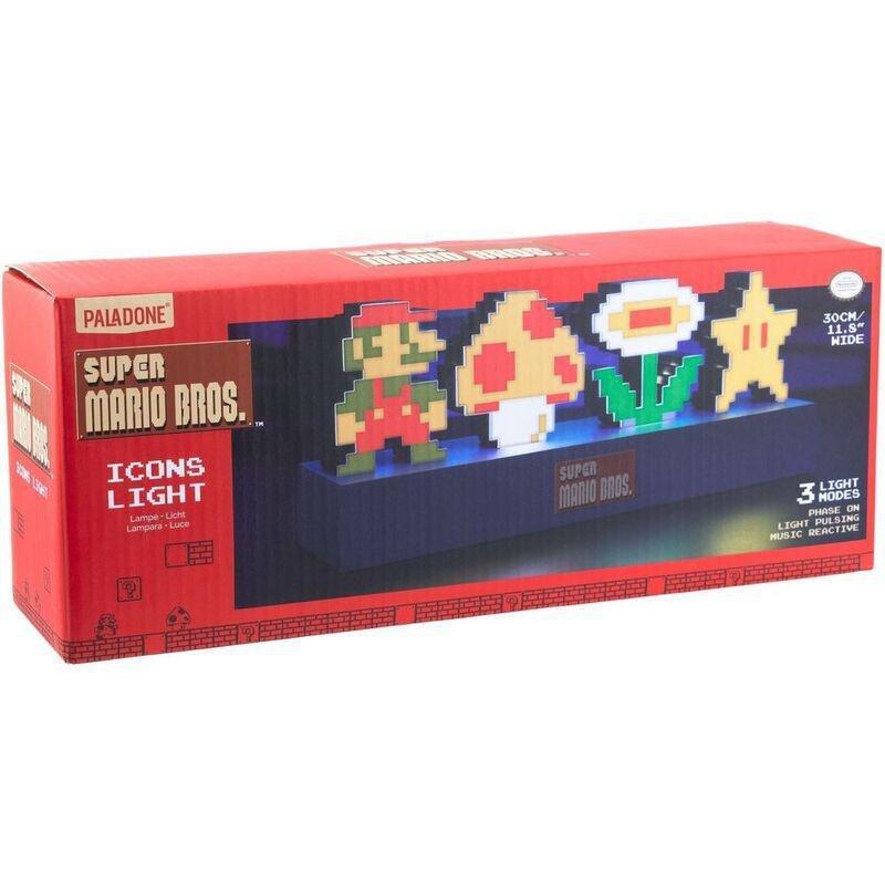 Paladone Super Mario Bros Icons Light, , large image number 0